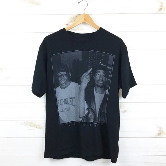 biggie smalls and tupac shirt